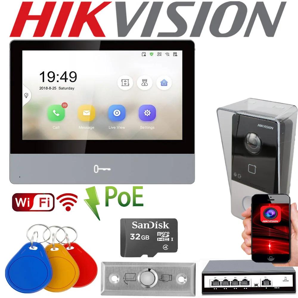 Hikvision  IP ǳ ̼, 7 ġ ġ ũ  TF ī, 128G    ,   DS-KH8350-WTE1